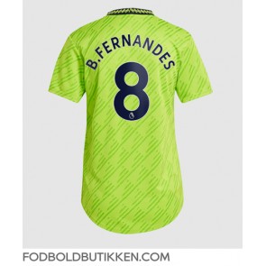 Manchester United Bruno Fernandes #8 Tredjetrøje Dame 2022-23 Kortærmet